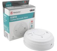 Aico EI3018 Carbon Monoxide Alarm - Mains with Rechargeable Battery Backup
