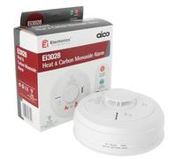Aico Mains Lithium Heat Optical Carbon Monoxide Multi Linkable Smoke Alarms (Multi Sensor Heat + Carbon Monoxide Ei3028)