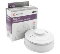 Aico Mains Lithium Heat & Optical Linkable Smoke Alarms (Multi Sensor Optical + Heat Ei3024)