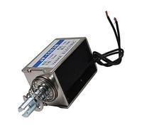 Aicosineg Push Pull Type Electric DC Solenoid Electromagnet 12V 10A 80N Open Frame Solenoid Electromagnet Spring Plunger Solenoid 15mm Stroke