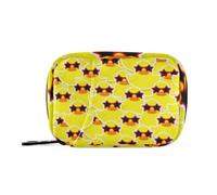 aid Bag Day Pill Organizer for Purse Cool Yellow Rubber Duck Star