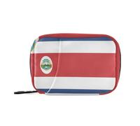 aid Bag Day Pill Organizer for Purse Costa Rica Flag Blue Red