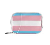 aid Bag Organizer Travel case for Purse Transgender Flag Pink Blue