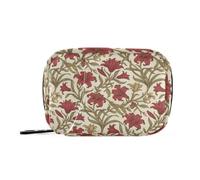 aid Bag Small Pill Organizer for Purse Lily_Morris_Pattern