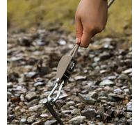 Aid in Securing Your For Tent with a Adjustable Rope Hanger System (Red)