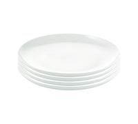 Aida Atelier matte plate Ø25 cm 4-pack Superwhite