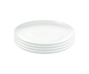 Aida Atelier matte plate Ø25 cm 4-pack Superwhite
