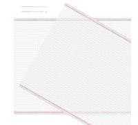 Aida Cloth, Needlepoint Canvas for Crafts, Daiguille Work and DIY Sewing, Versatile Cross Stitch Fabric White Embroidery Cloth for Making Wall Art, Pillowcases, Table Runners and Wedding Favors