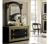 Aida Dresser - Single - Black and Gold