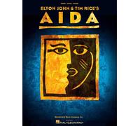 Aida Elton John_Tim Rice Book [Softcover] Vocal and Piano Walt Disney
