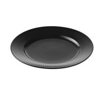 Aida - Groovy Breakfast Plate 21 cm, Black - Black