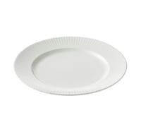 Aida - Groovy Breakfast Plate 21 cm, White - White