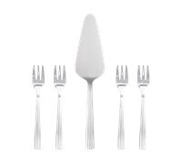 Aida Groovy cake utensils set 5 pieces Stainless steel