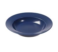 Aida Groovy deep plate Ø 23 cm Blue