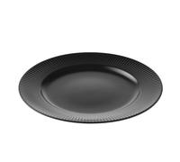 Aida - Groovy Dinner Plate 27 cm, Black - Black