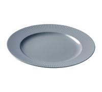 Aida Groovy plate Ø 27 cm grey