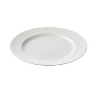 Aida - Groovy Dinner Plate 27 cm, White - White
