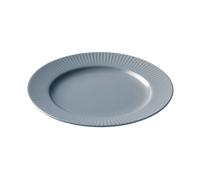 Aida Groovy plate Ø 21 cm grey