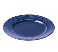 Aida Groovy plate Ø 27 cm Blue