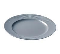 Aida Groovy plate Ø 27 cm grey