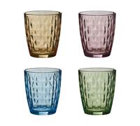 Aida - Mosaic Drinking Glasses 34 cl, 4-pack - Multi