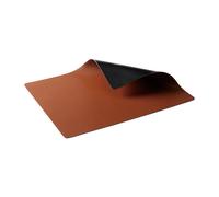Aida Quadro placemat doublesided 35x39 cm Black-brown