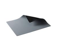 Aida Quadro placemat doublesided 35x39 cm Black-grey