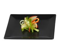 Aida - Quadro Plate 18x18 cm, Black - Black