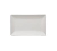 Aida Quadro plate 25x15 cm White