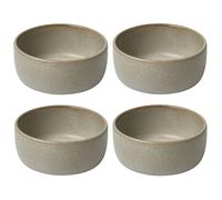 Aida - Raw Bowl 13 cm 4-pack, Sandy Beige - Sandy Beige