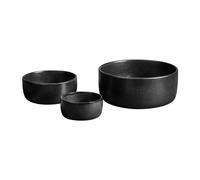 Aida Raw bowl 3 pieces Titanium Black