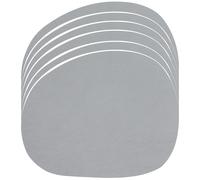 Aida - Raw Buffalo Placemat 6-pack, Light Grey - Light Grey