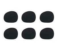 Aida - Raw Coaster, Black Buffalo - Black