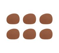 Aida Raw coaster leather 6-pack Cinnamon brown (brown)