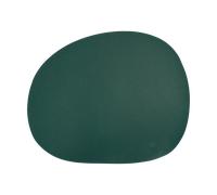 Aida Raw creative placemat silicone 41x33.5 cm Dark green