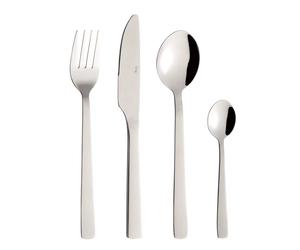 Aida Raw Cutlery set 48 pieces Gift Box Bright steel