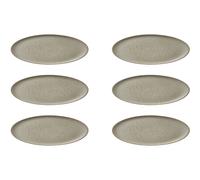 Aida - RAW Dessert Plate 20 cm 6-pack, Sandy Beige - Sandy Beige