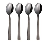 Aida Raw dessert spoon 4-pack Black