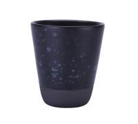 Aida Raw double-wall mug 25 lack with dots