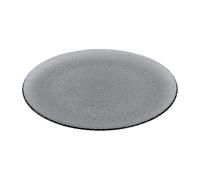Aida Raw glass plate Ø27 cm Smoke