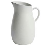 Aida - Raw Jug With Handle 60 cl, Arctic White - White