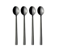 Aida Raw latte spoon 4-pack Black