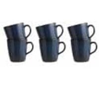 AIDA RAW Midnight Blue Mug with Handle 35 cl 4 PC