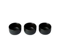 Aida - Raw Mini Bowls 3-pack, Titanium Black - Titanium Black