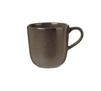 Aida Raw mug with handle 20 cl Metallic brown