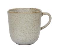 Aida Raw mug with handle 20 cl Sandy beige
