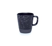 Aida Raw mug with handle 30 lack with dots