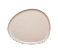 Aida Raw Organic lunch plate 24x21 cm Nordic Nude