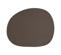 Aida Raw placemat leather Brown buffalo (brown)