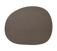Aida Raw placemat leather Clay buffalo